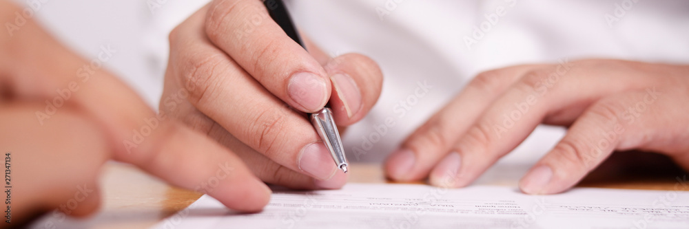 Businessman Signing Contract Businessman Signing Contract