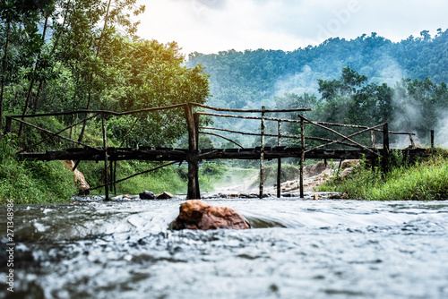 Onsen at Plai-poo Hot Spring Kapong Phang-nga photo