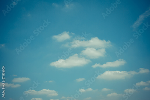 Fototapeta Naklejka Na Ścianę i Meble -  Blue sky and clouds background