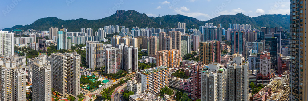 Obraz premium Hong Kong skyline
