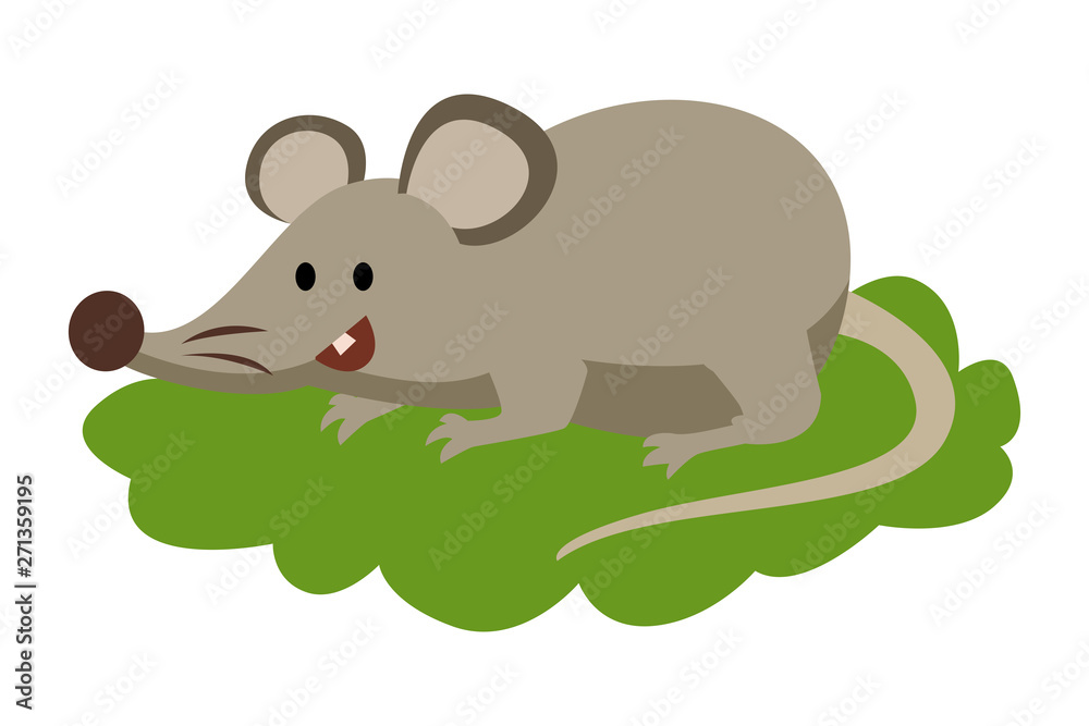 Obraz premium Cute Cartoon Animal