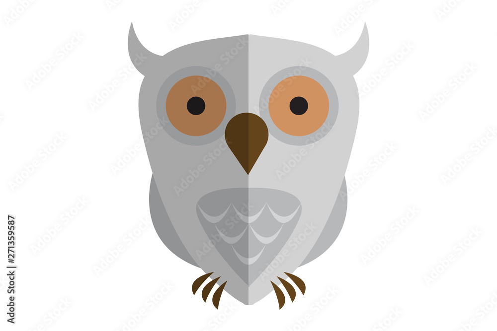 Fototapeta premium Cute Cartoon Animal