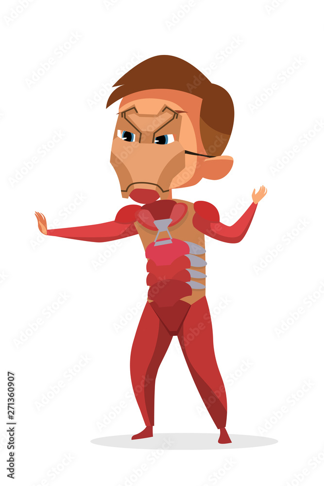 Little boy in halloween suit vector illustration Little boy in halloween suit vector illustration