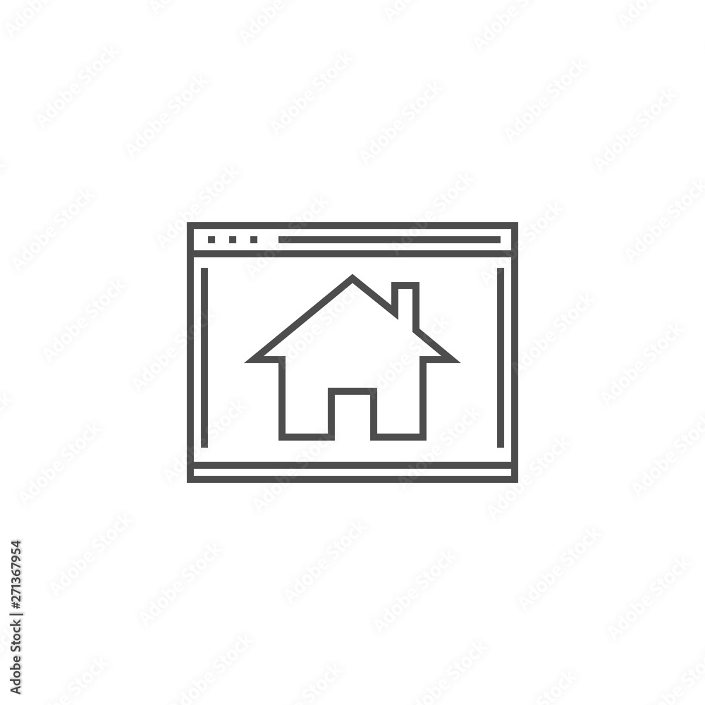 Homepage Line Icon Homepage Line Icon