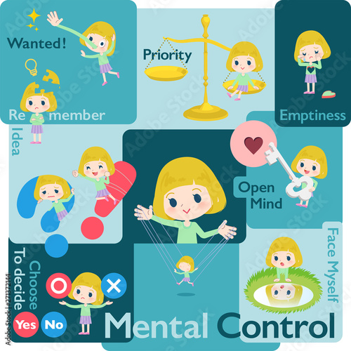 blond hair girl_Mental