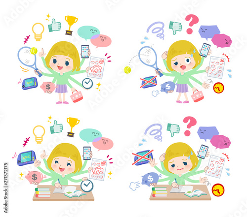 blond hair girl_mulch task