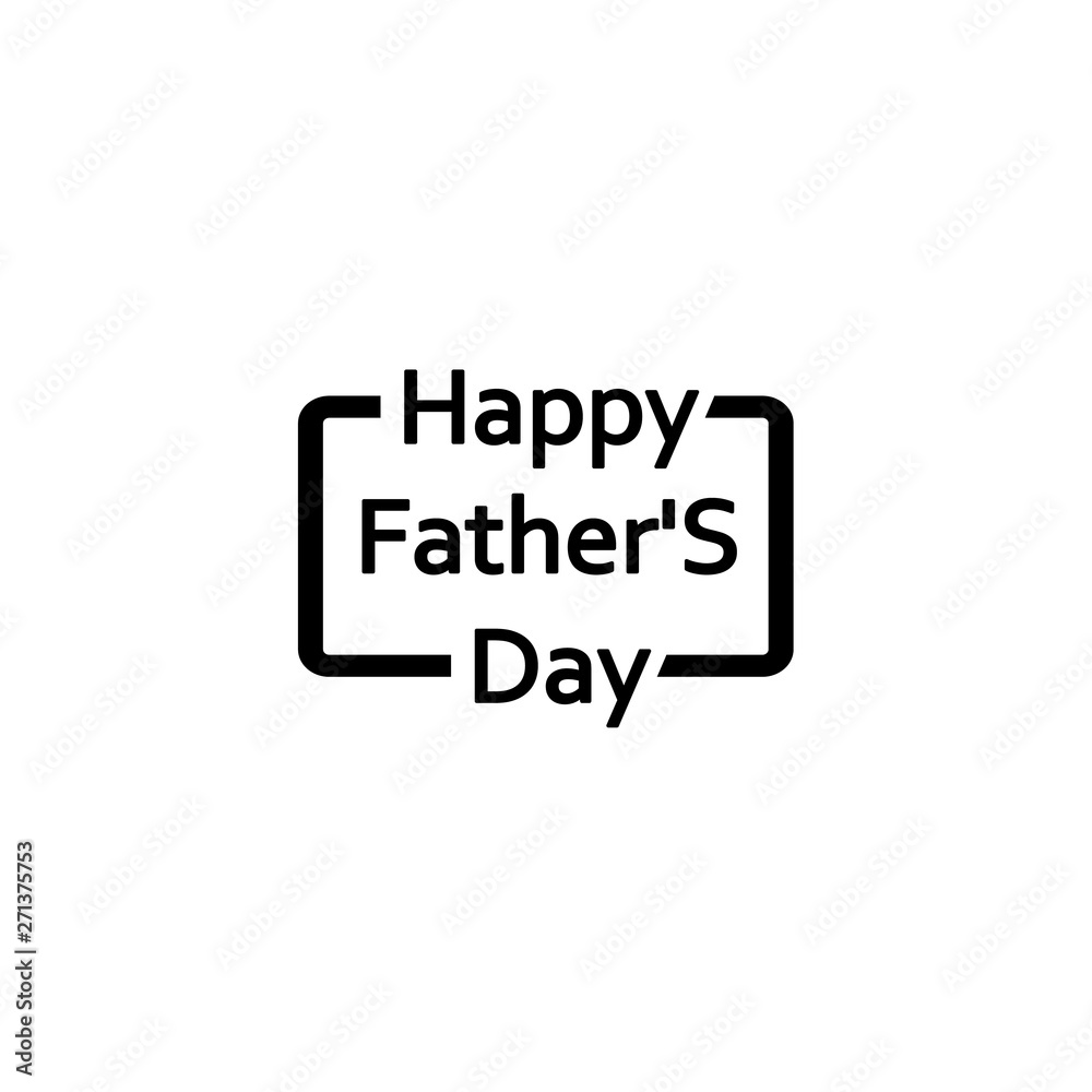 Happy father's day concept design Happy father's day concept design
