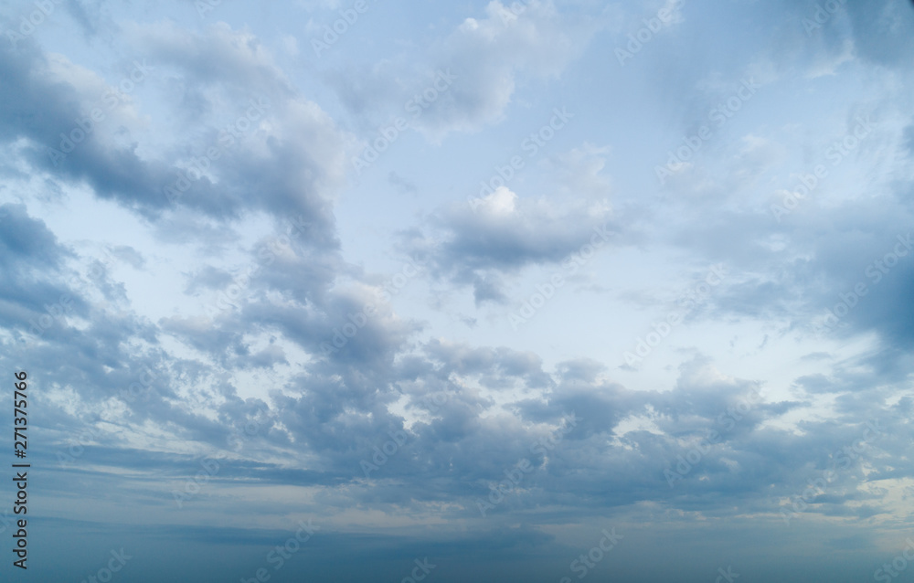 Blue sky with cloud