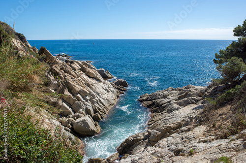 Round roads through Lloret de Mar, Costa brava © vicenfoto