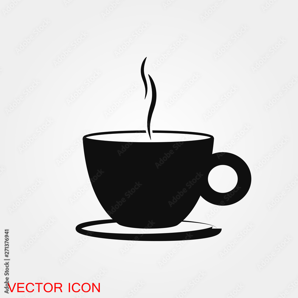 Tea icon vector sign symbol for design Tea icon vector sign symbol for design