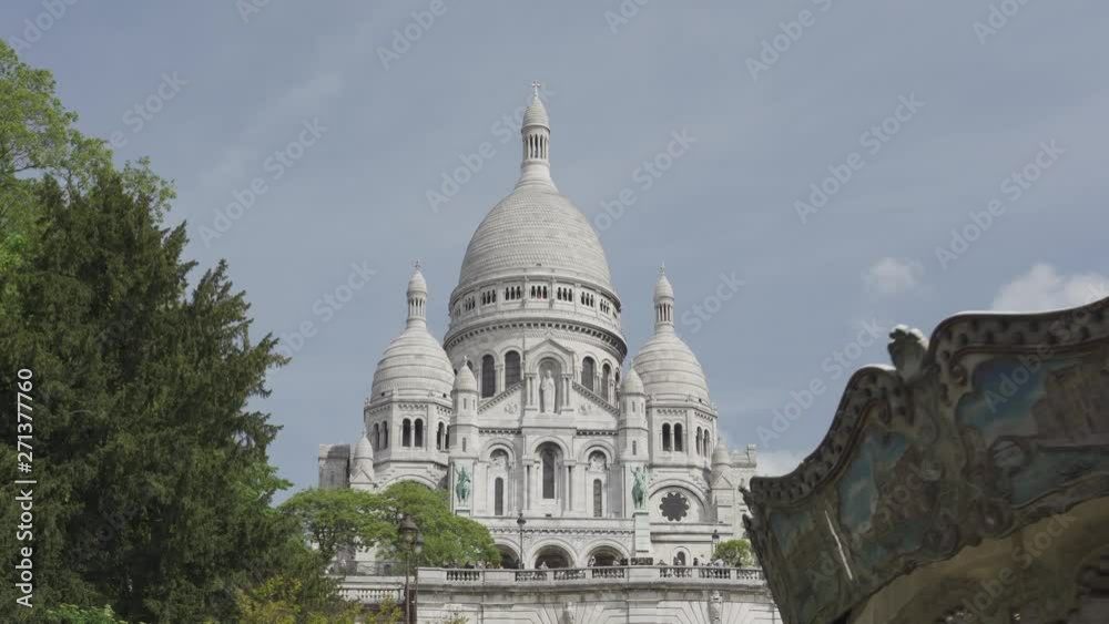 Basilika Sacré-Cœur - Montmartre, Paris, France, native Basilika Sacré-Cœur - Montmartre, Paris, France, native
