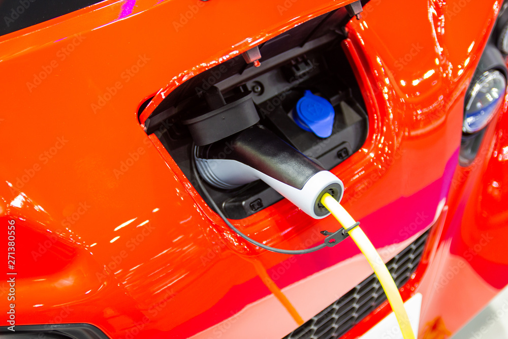 Fototapeta premium the charging the battery for the car new Automotive