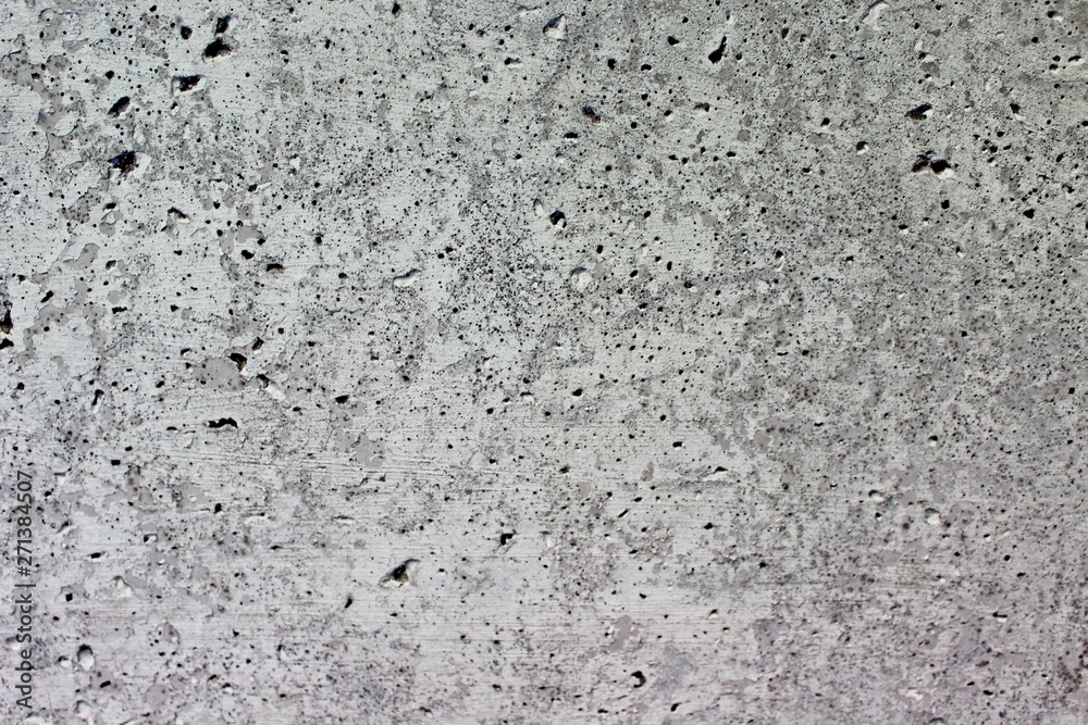 The porous structure of concrete The porous structure of concrete