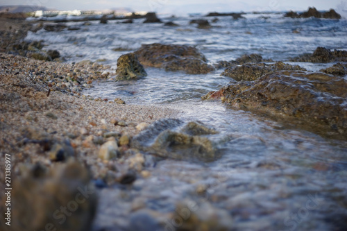 rocks on beach