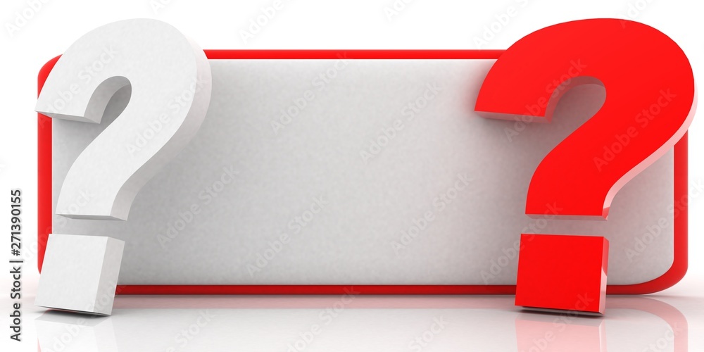 concept question mark.3d illustration, concept question mark.3d illustration,
