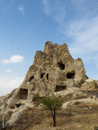 Goreme National Park and the open air museum in Cappadocia which is a UNESCO World Heritage sites in Turkey © Artaporn Puthikampol