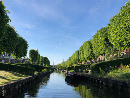 Canal in IJlst © TravelTelly