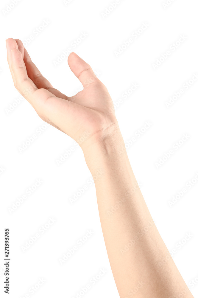 hand holding something like a bottle or can hand holding something like a bottle or can