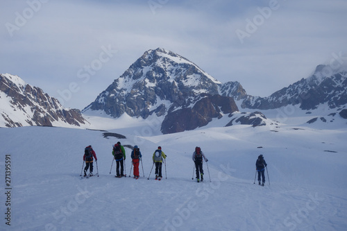 Ski de randonnée, massif de l'Ortles