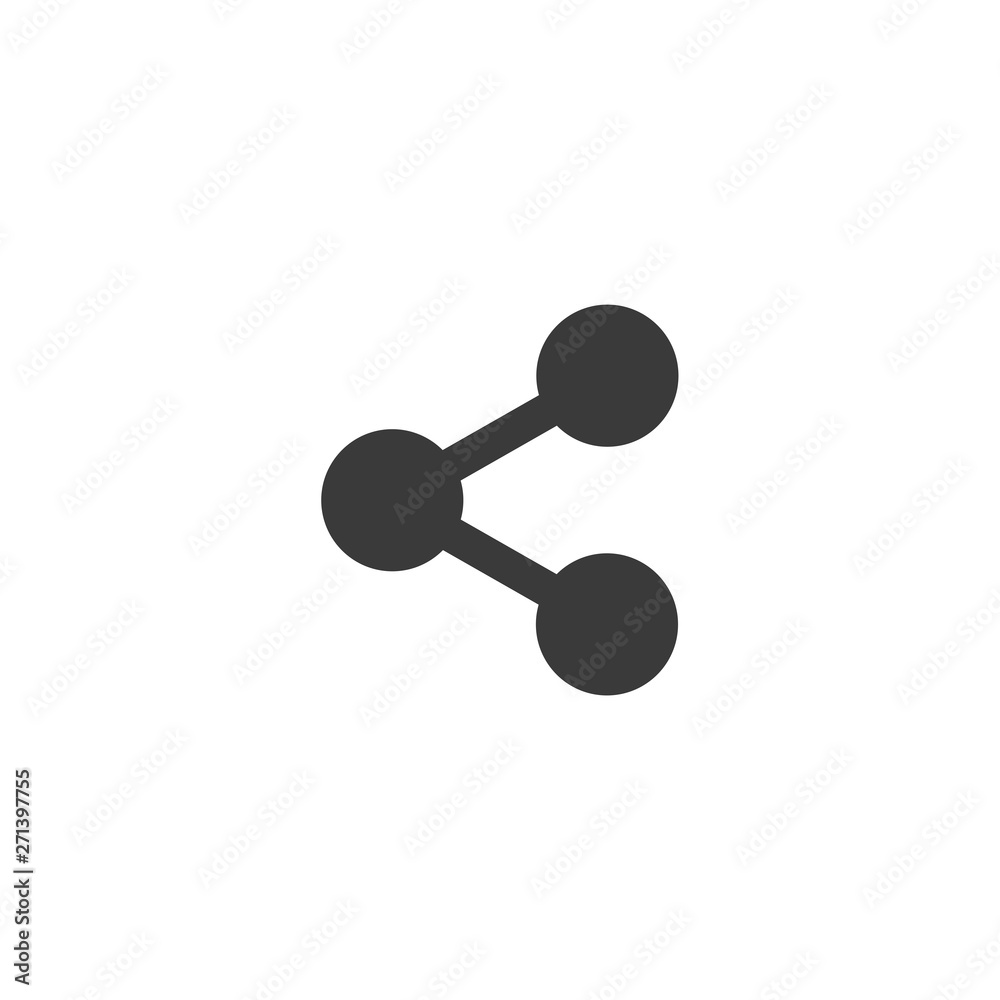 Share icon vector. sharing symbol for web site Computer and mobile vector. Share icon vector. sharing symbol for web site Computer and mobile vector.