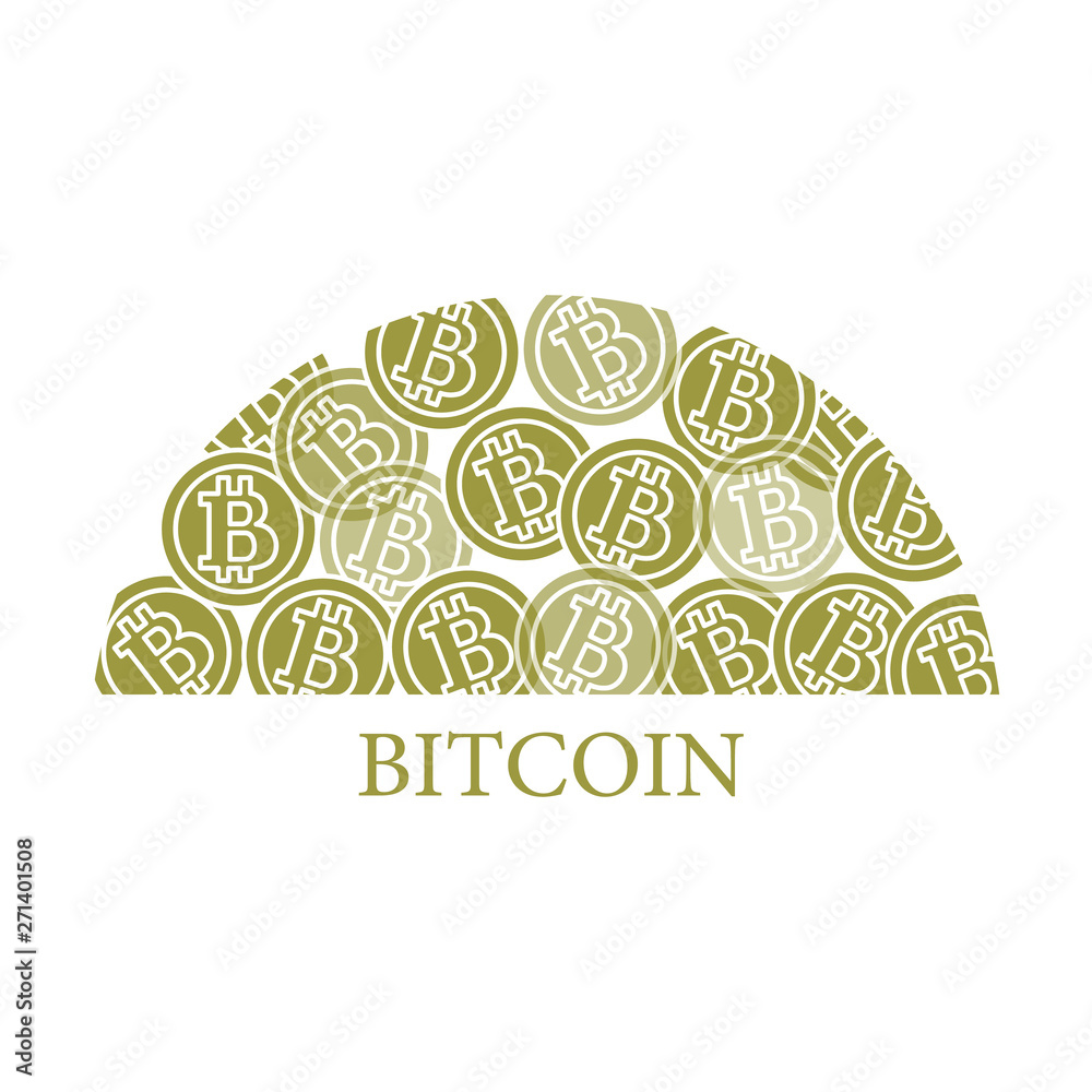 Bitcoins. Digital currency. Blockchain technology. Bitcoins. Digital currency. Blockchain technology.