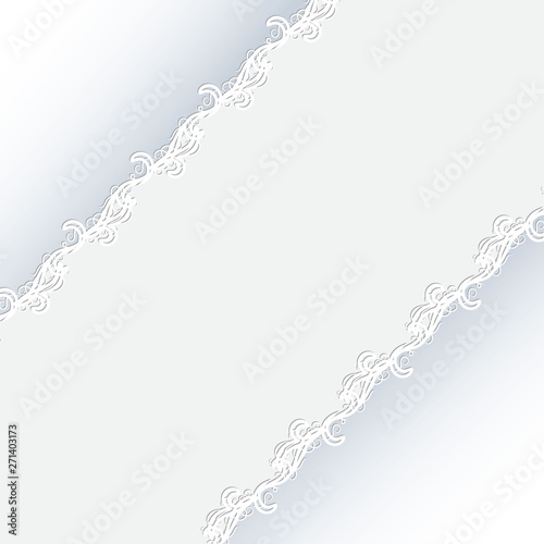 beautiful greeting card with delicate pattern.