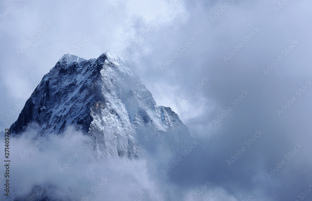 Ama Dablam in the Everest Region of the Himalayas, Nepal