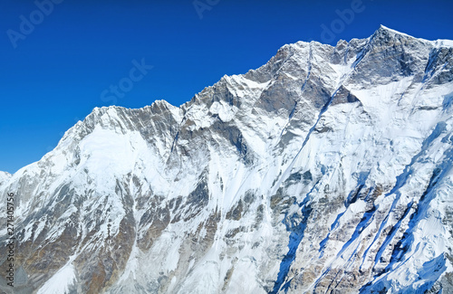 Panoramic view of Mount Everest, Himalayas napal