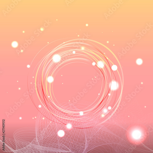 Abstract glowing background, creative covert