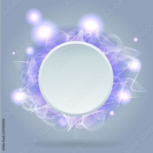 Abstract glowing background, creative covert