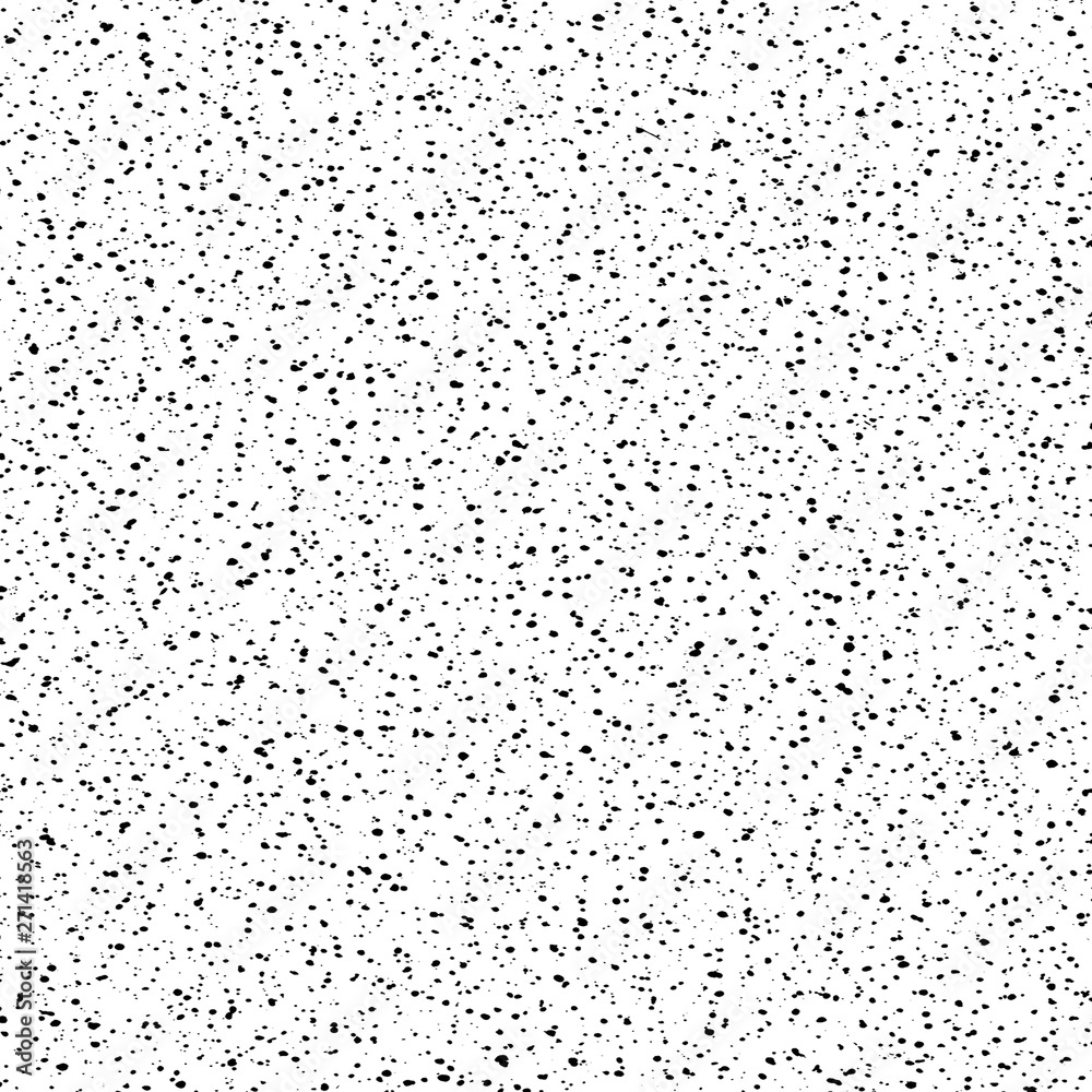 Abstract artistic paint splashes and blots seamless pattern. Black and white hand drawn splash textured background. Design for print, fabrics, textile, wrapping paper, wallpaper
