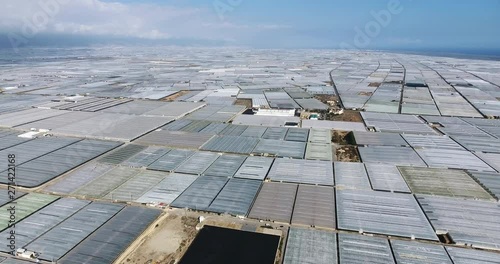 Greenhouses in El Ejido, Almeria, Spain