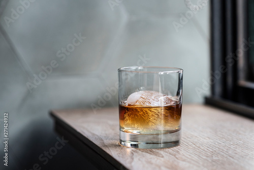 Whiskey on the rocks