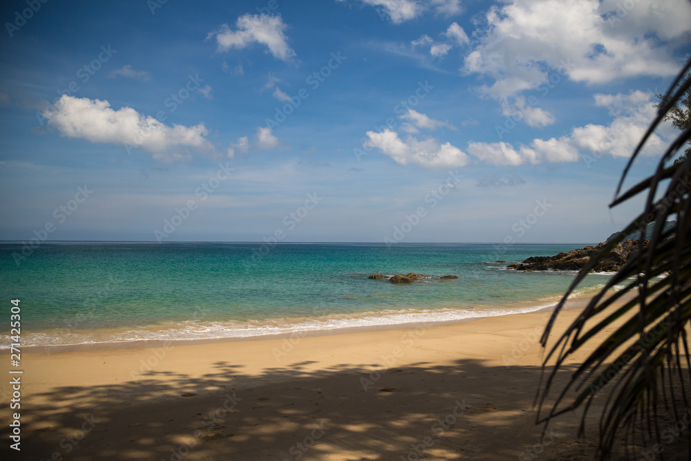 Landscape on the beach at Thailand