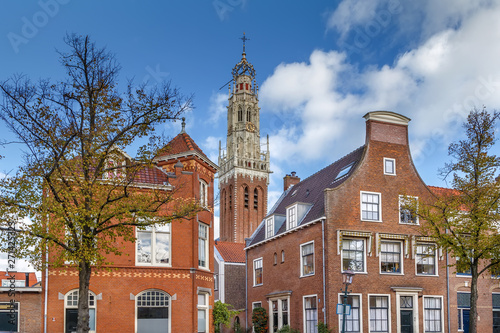 Tower of the Bakenesserkerk, Haarlem, Netherlands