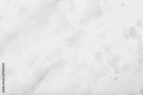 Quadro su tela wet old white paper texture background