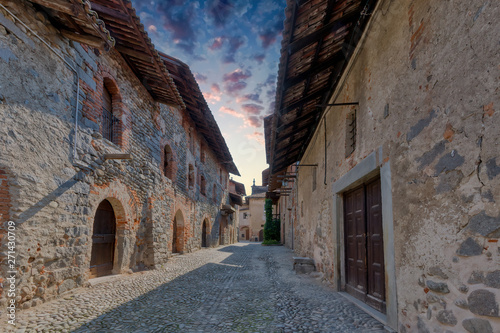 Medieval village on the Piedmontese hills