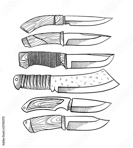 hunting knife set