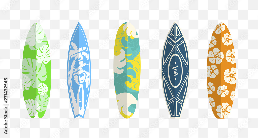 Set of surf boards Set of surf boards