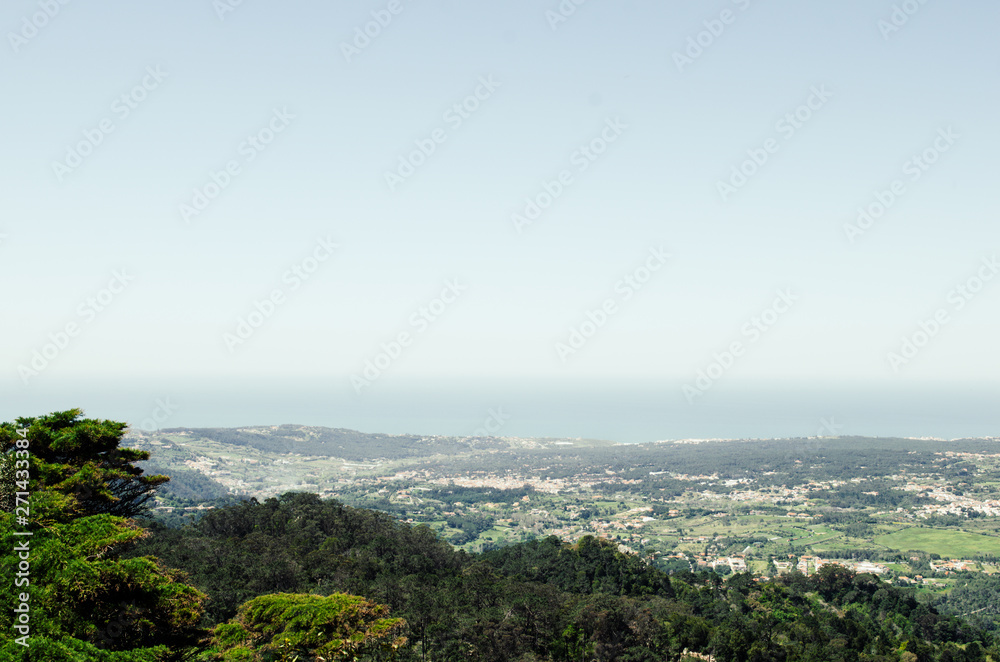 MAY 3 2016, SINTRA, PORTUGAL: beautiful view to sintra city Portugal MAY 3 2016, SINTRA, PORTUGAL: beautiful view to sintra city Portugal