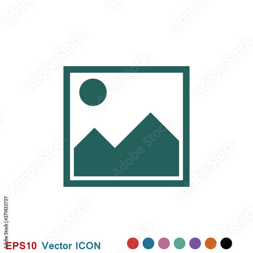 Image icon logo, illustration, vector sign symbol for design