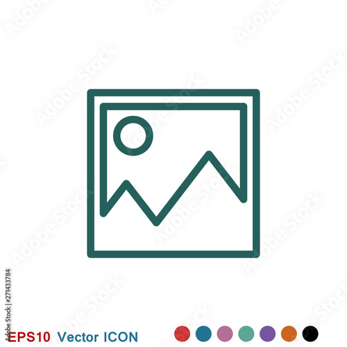 Image icon logo, illustration, vector sign symbol for design