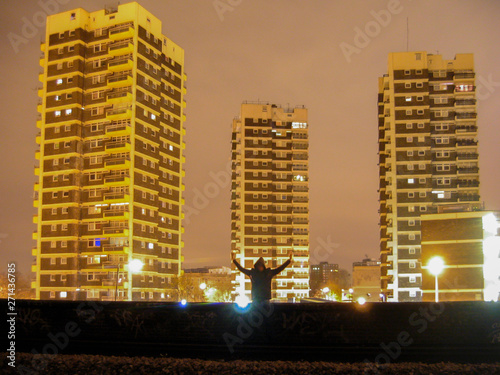 Wallpaper Mural Tower block project, London, England. Torontodigital.ca