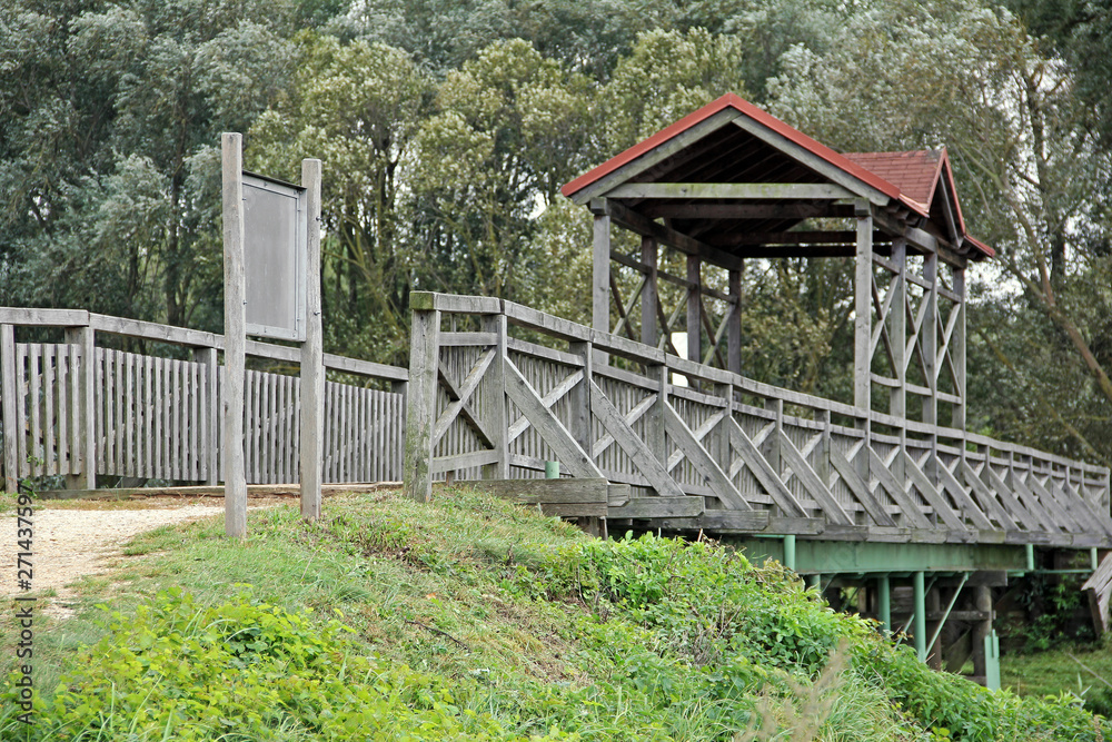 Brücke von Andau im Burgenland