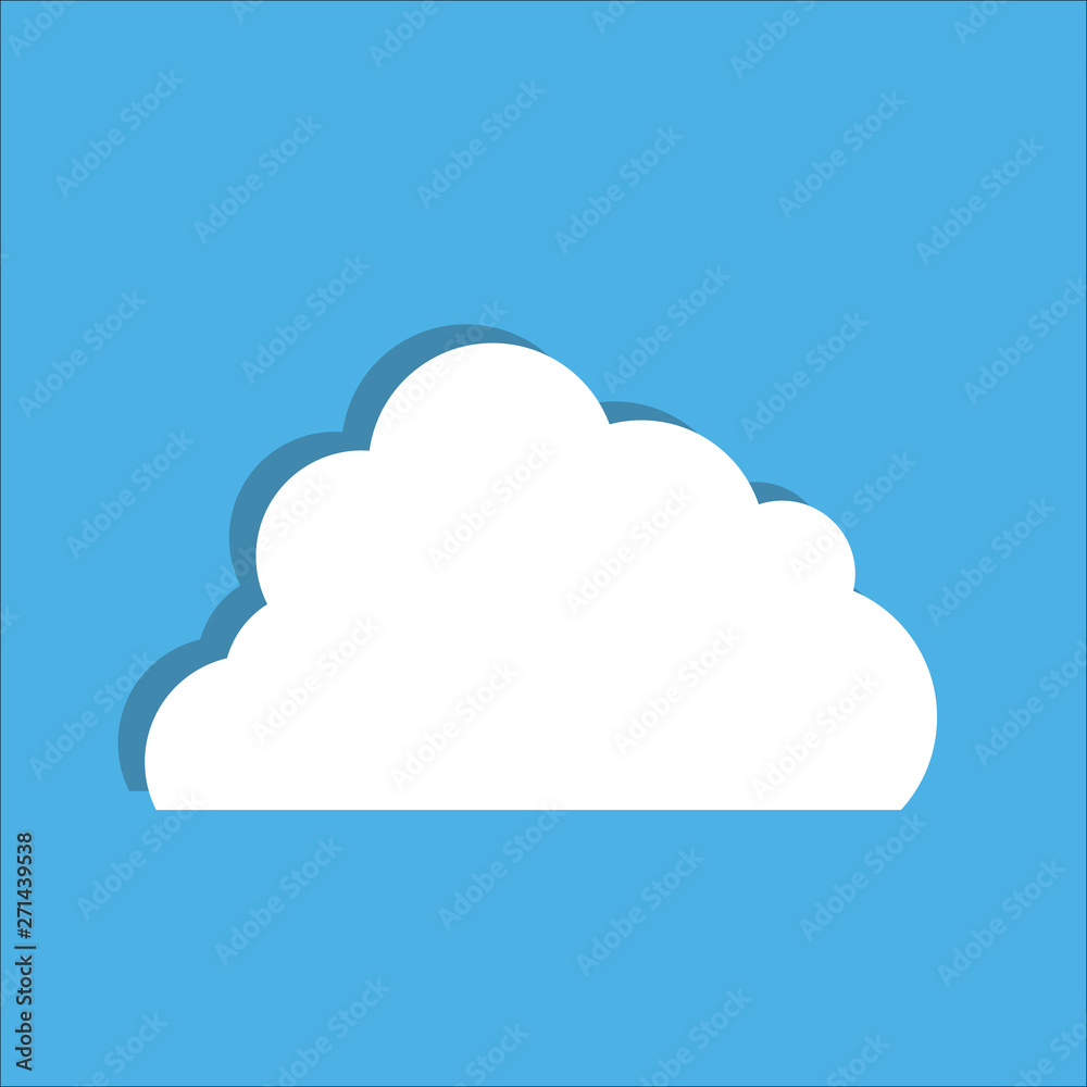 Cloud. Vector illustration Cloud. Vector illustration