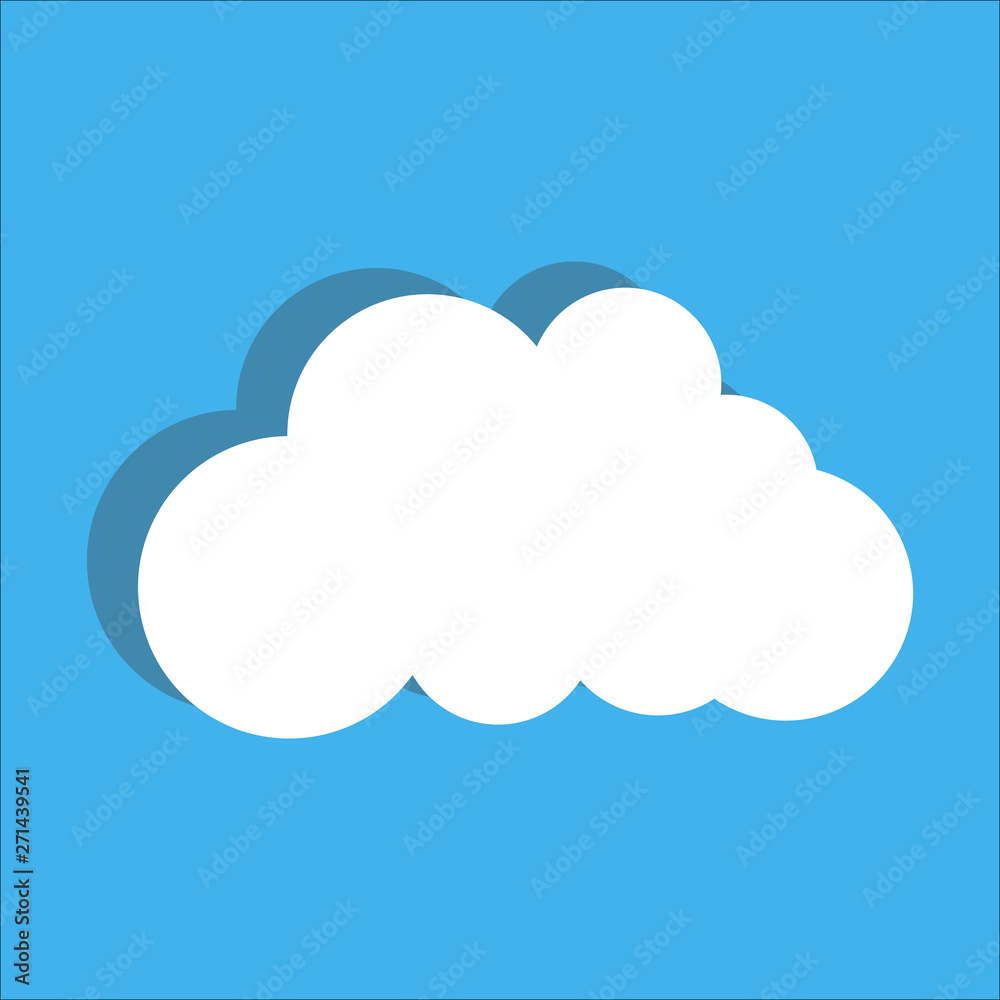 Cloud. Vector illustration Cloud. Vector illustration