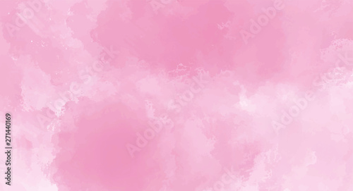 Abstract pink watercolor background for your design, watercolor background concept, vector. © BoszyArtis