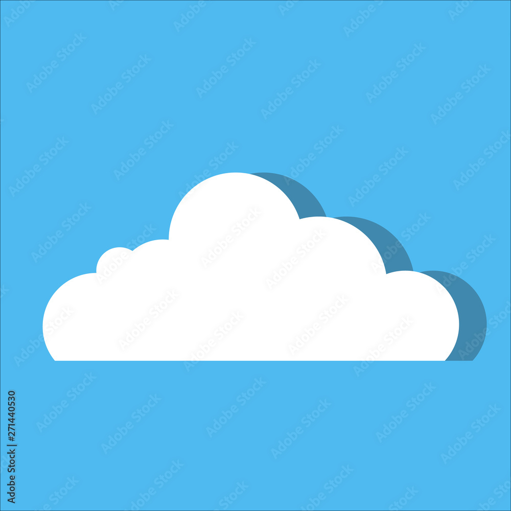 Cloud. Vector illustration Cloud. Vector illustration