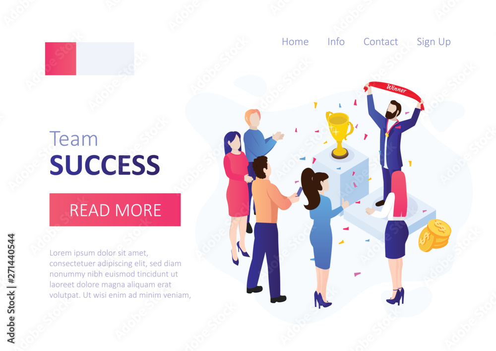 Winner banner. Stock Vector | Adobe Stock