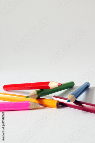 Mix of coloured pencils